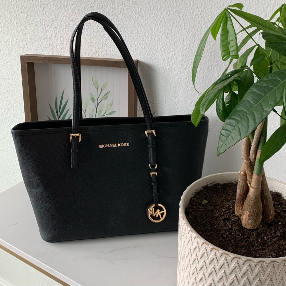 MICHAEL Michael Kors Black Multifunctional Tote bag LIKE NEW